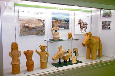 埋蔵文化財展示室の写真2