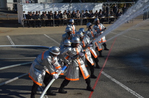 大泉町消防出初式　サムネイル