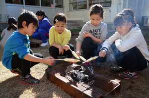 スコーン風串焼きをつくって食べよう！ サムネイル