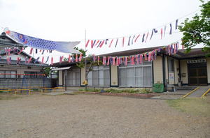 丘山町公民館のこいのぼり サムネイル