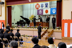 中学校卒業式 サムネイル