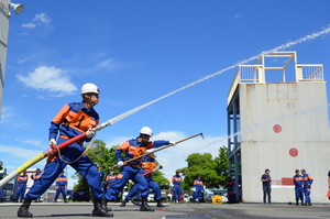 大泉町消防団ポンプ操法競技大会 サムネイル