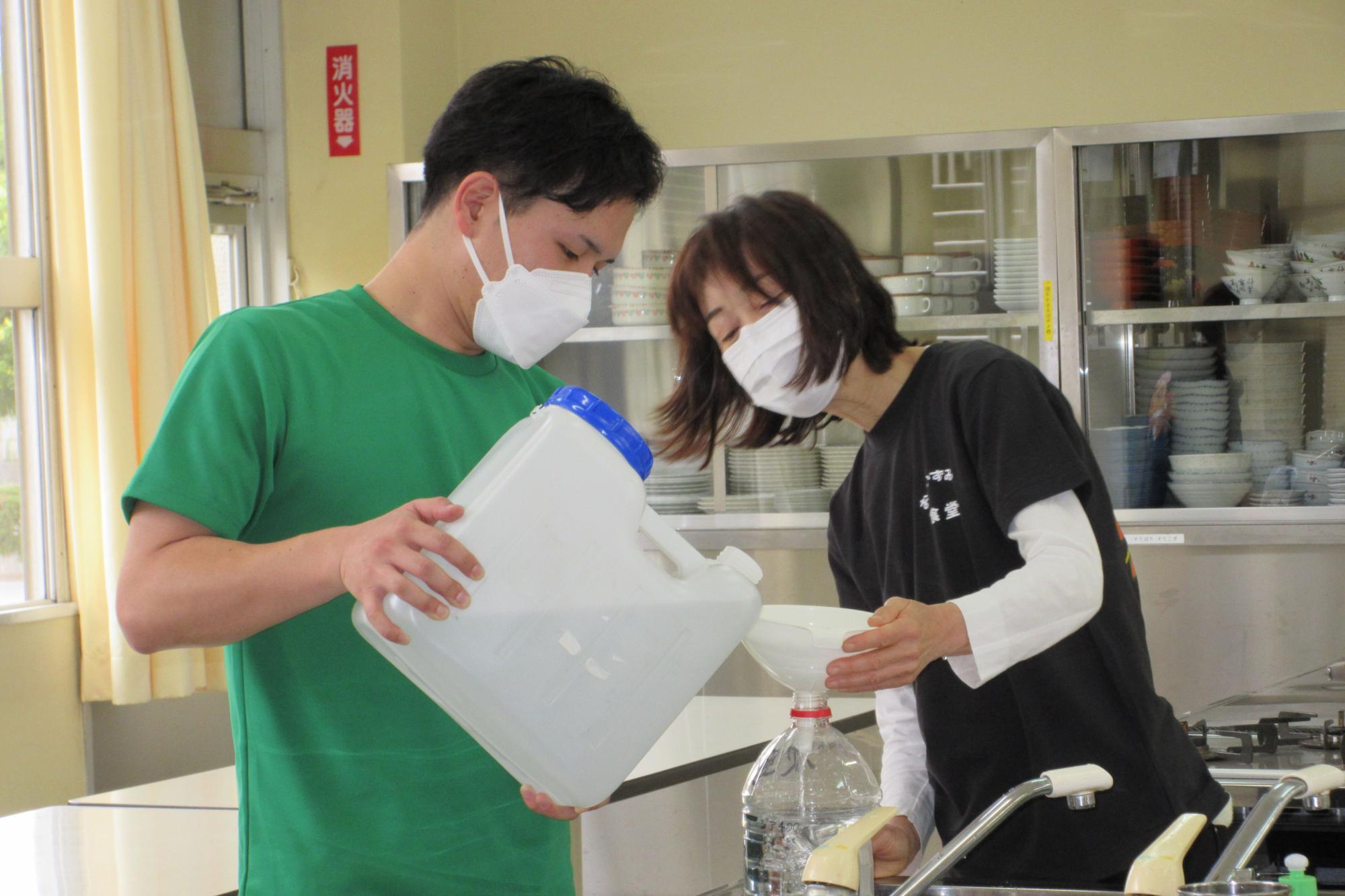消毒液の作製