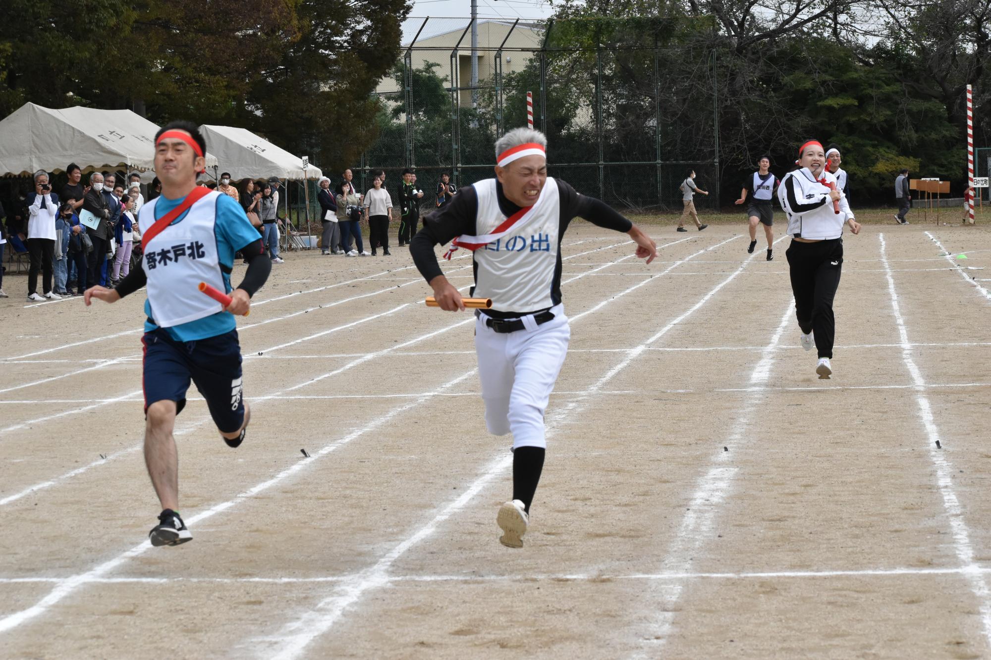 160才以上リレー