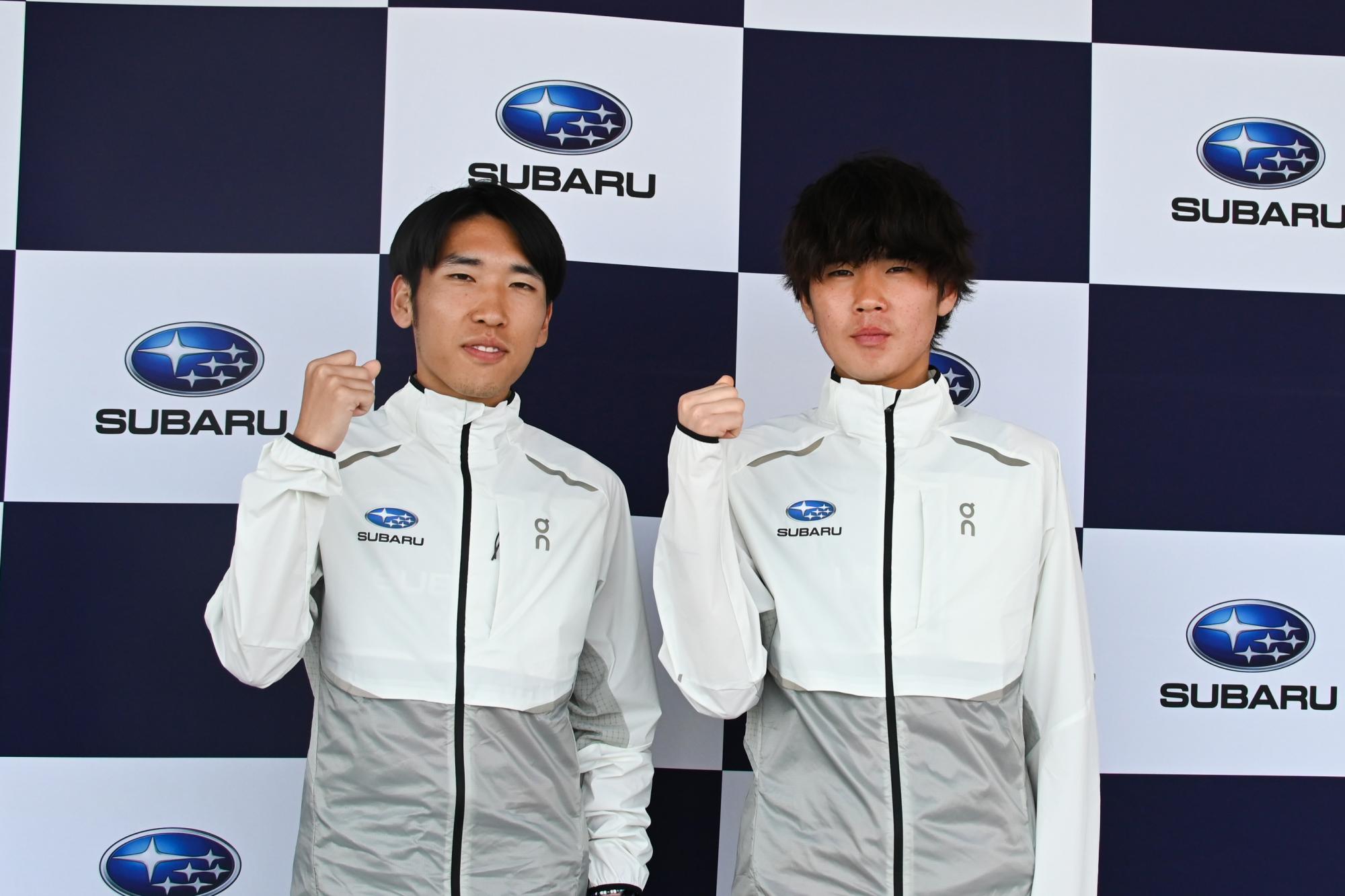 斎藤将也選手　　　白川陽大選手