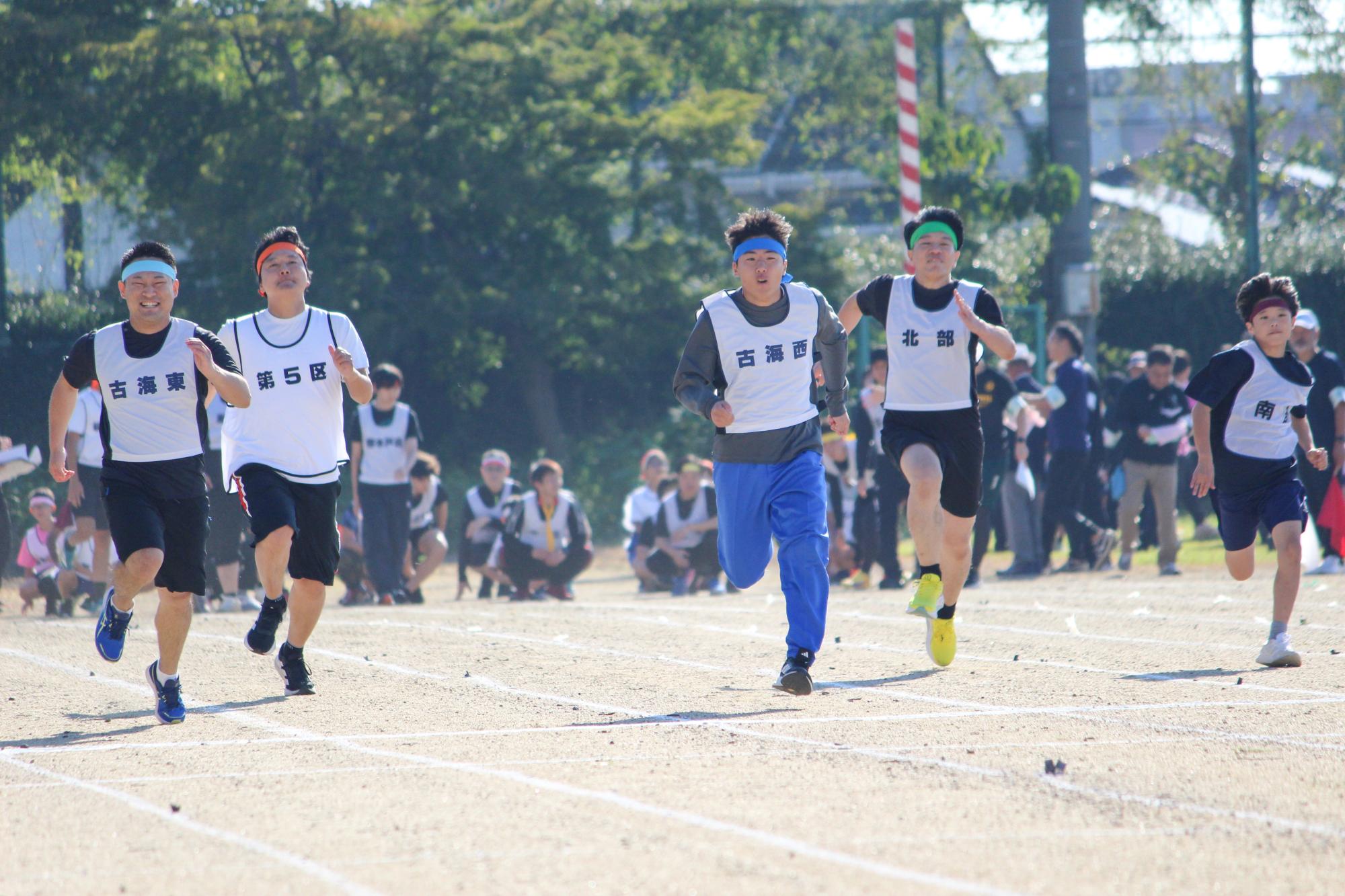 100メートル走