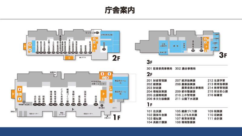 庁舎案内図