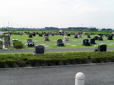 大泉町公園墓地の写真