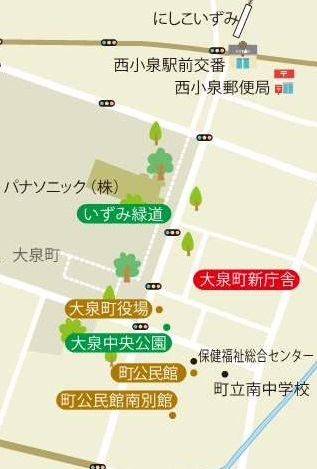新庁舎マップ